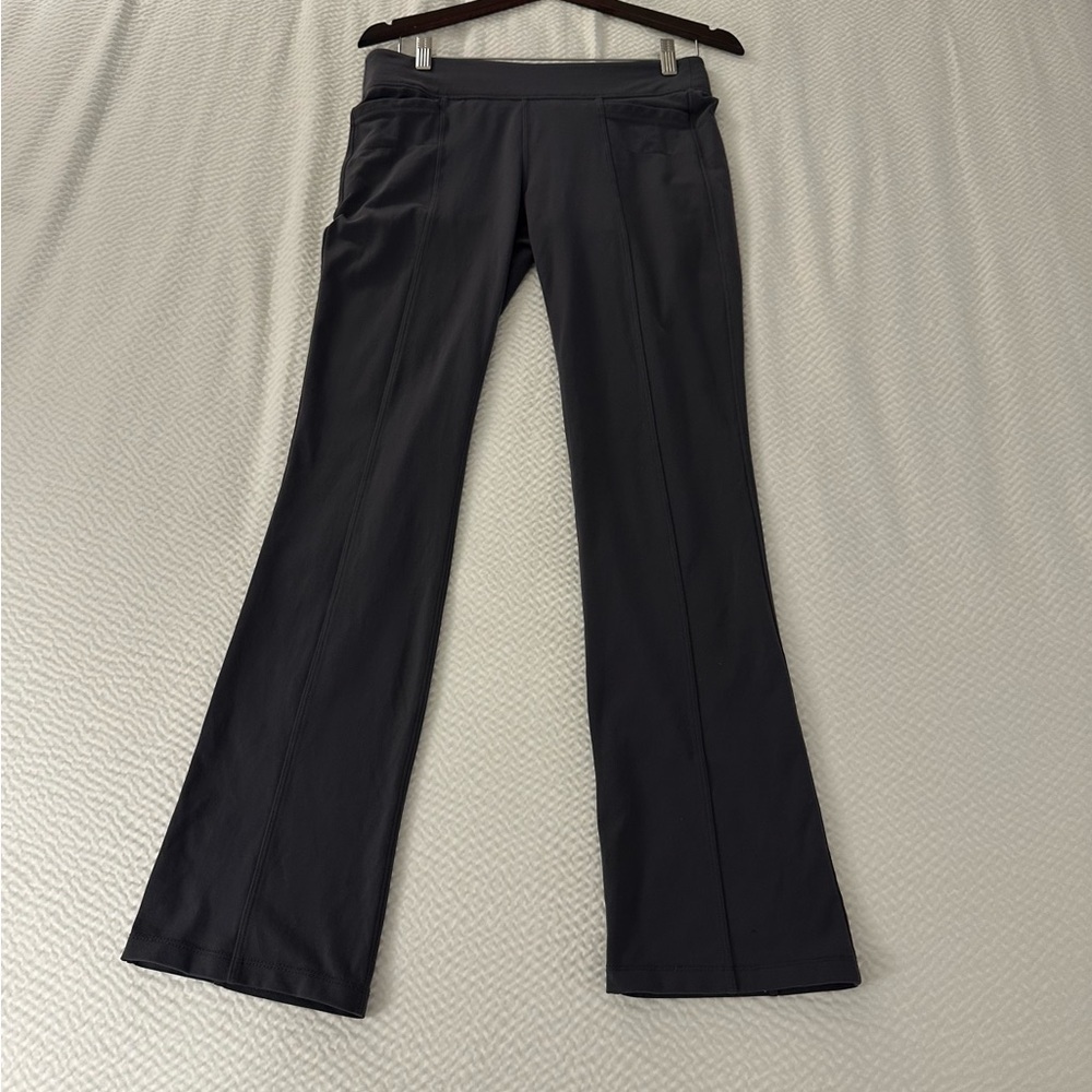 Athleta Dark Gray Flare Pants